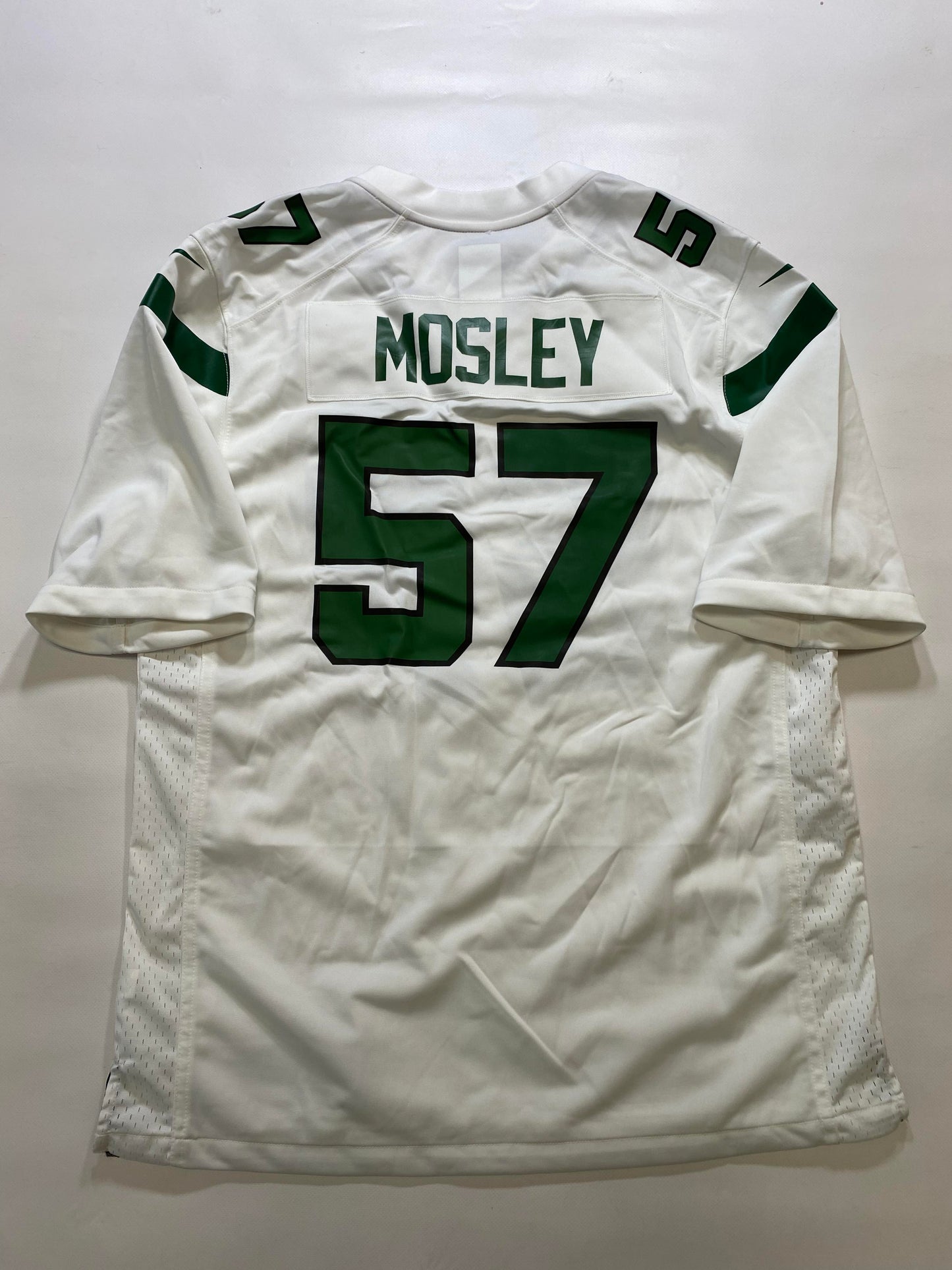 New York Jets #57 C.J. Mosley Nike Game Jersey - Mens Large