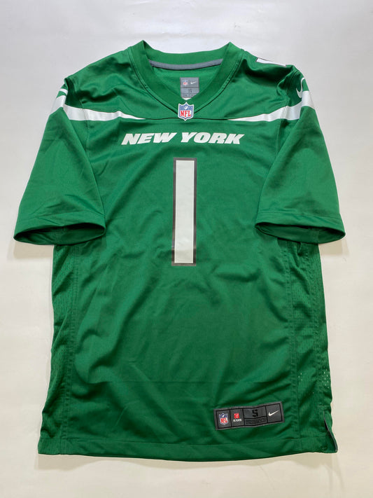 New York Jets #1 Sauce Gardner Nike Game Jersey - Mens Small