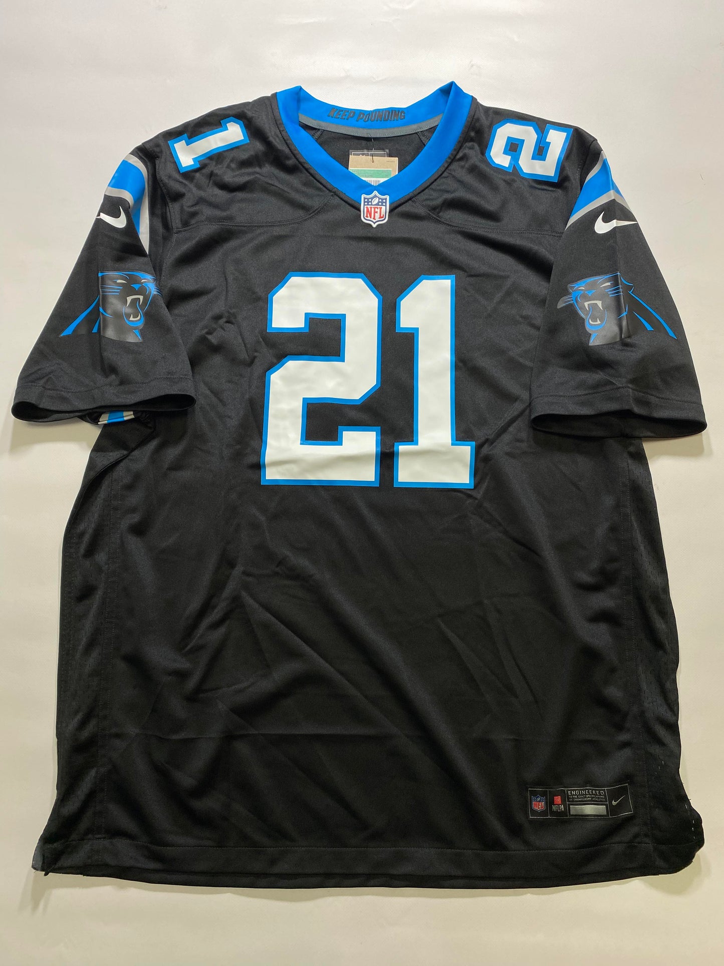 Carolina Panthers #21 Jeremy Chinn Nike Game Jersey - Mens XL