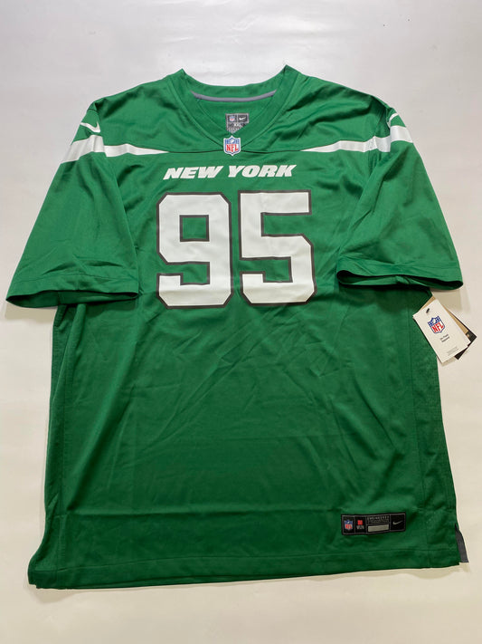 New York Jets #95 Quinnen Williams Nike Game Jersey - Mens 2XL