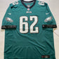 Philadelphia Eagles #62 Jason Kelce Nike Game Jersey - Mens Medium