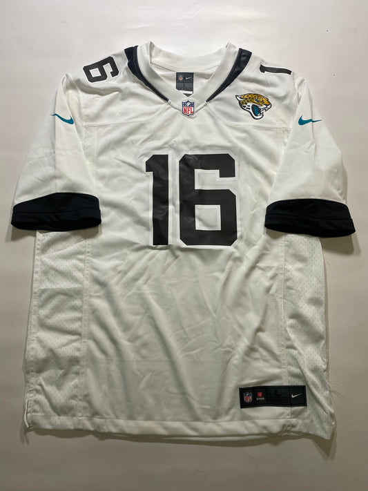 Jacksonville Jaguars #16 Trevor Lawrence Nike Game Jersey - Mens Large