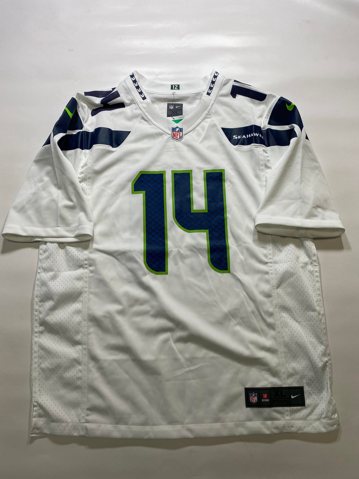 Seattle Seahawks #14 DK Metcalf Nike Game Jersey - Mens XL