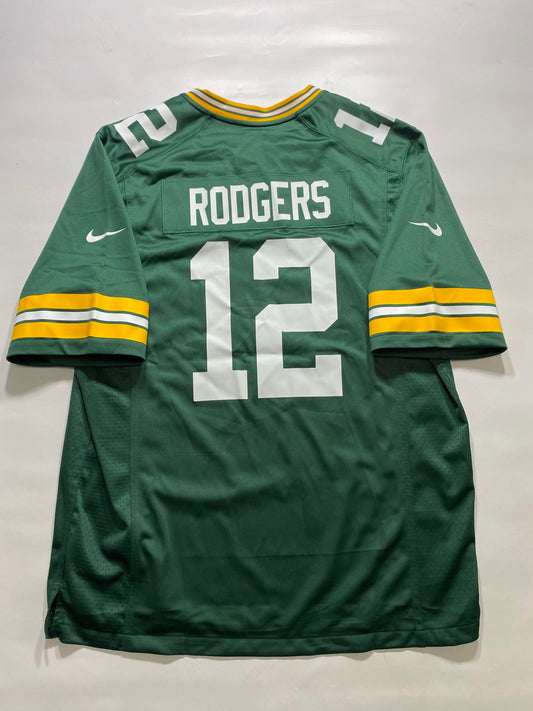 Green Bay Packers #12 Aaron Rodgers Nike Game Jersey - Mens XL