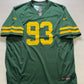 Green Bay Packers #93 Gilbert Brown Nike Game Jersey - Mens 3XL