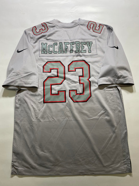 San Francisco 49ers #23 Christian McCaffrey Nike Game Jersey - Mens Medium