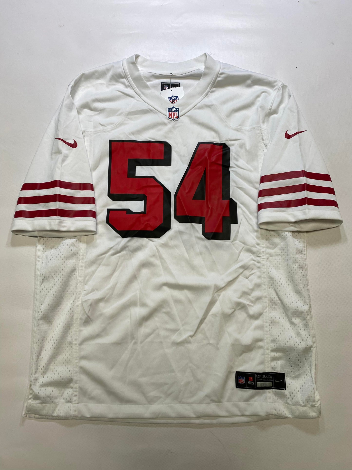 San Francisco 49ers #54 Fred Warner Nike Game Jersey - Mens Large