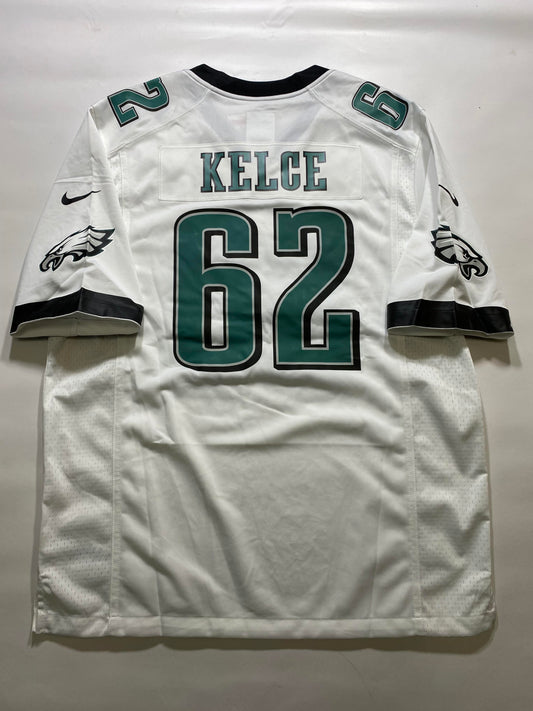 Philadelphia Eagles #62 Jason Kelce Nike Game Jersey - Mens Medium