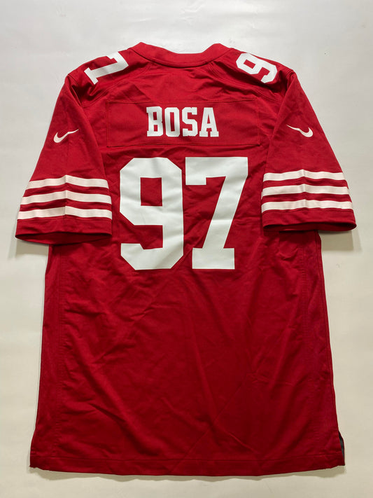 San Francisco 49ers #97 Nick Bosa Nike Game Jersey - Mens Large