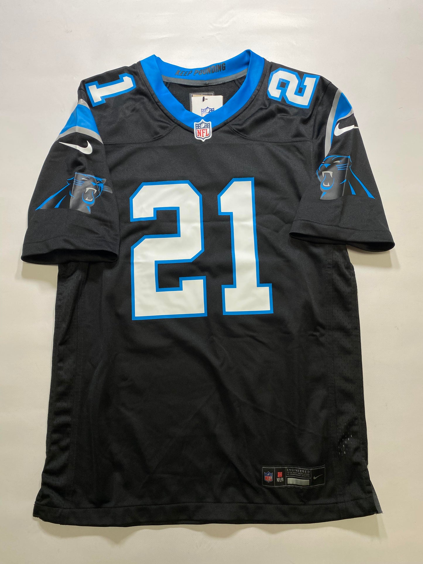 Carolina Panthers #21 Jeremy Chinn Nike Game Jersey - Mens Small