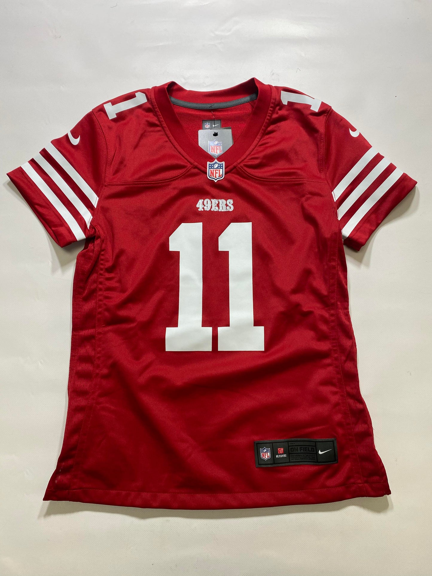 San Francisco 49ers #11 Brandon Aiyuk Nike Game Jersey - Womens Small