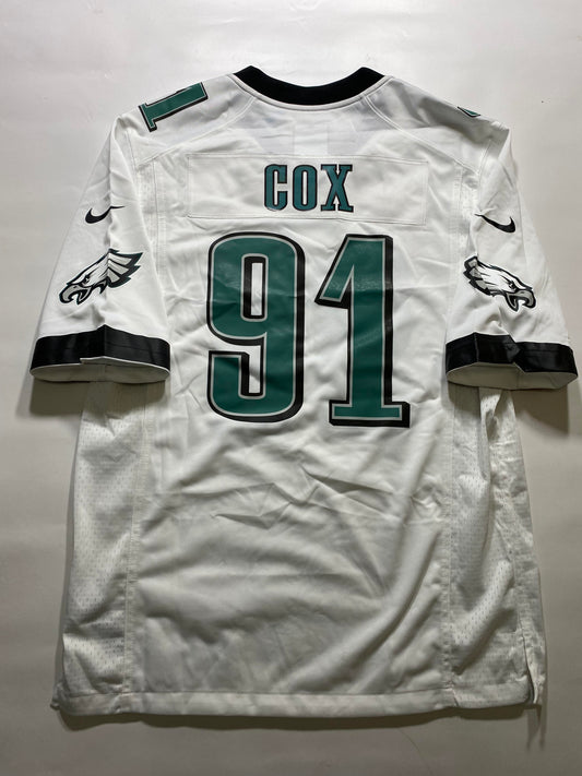 Philadelphia Eagles #91 Fletcher Cox Nike Game Jersey - Mens Medium