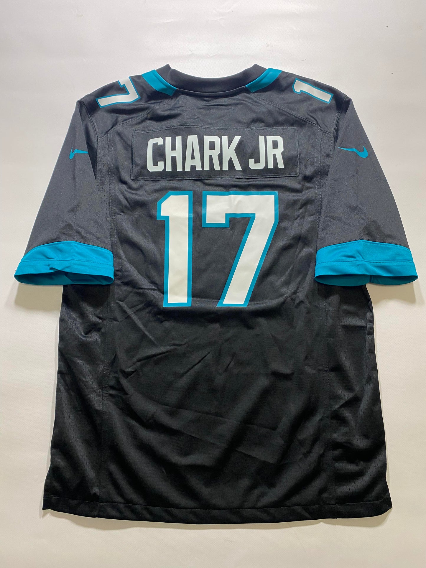 Jacksonville Jaguars #17 D.J. Chark Jr. Nike Game Jersey - Mens Medium