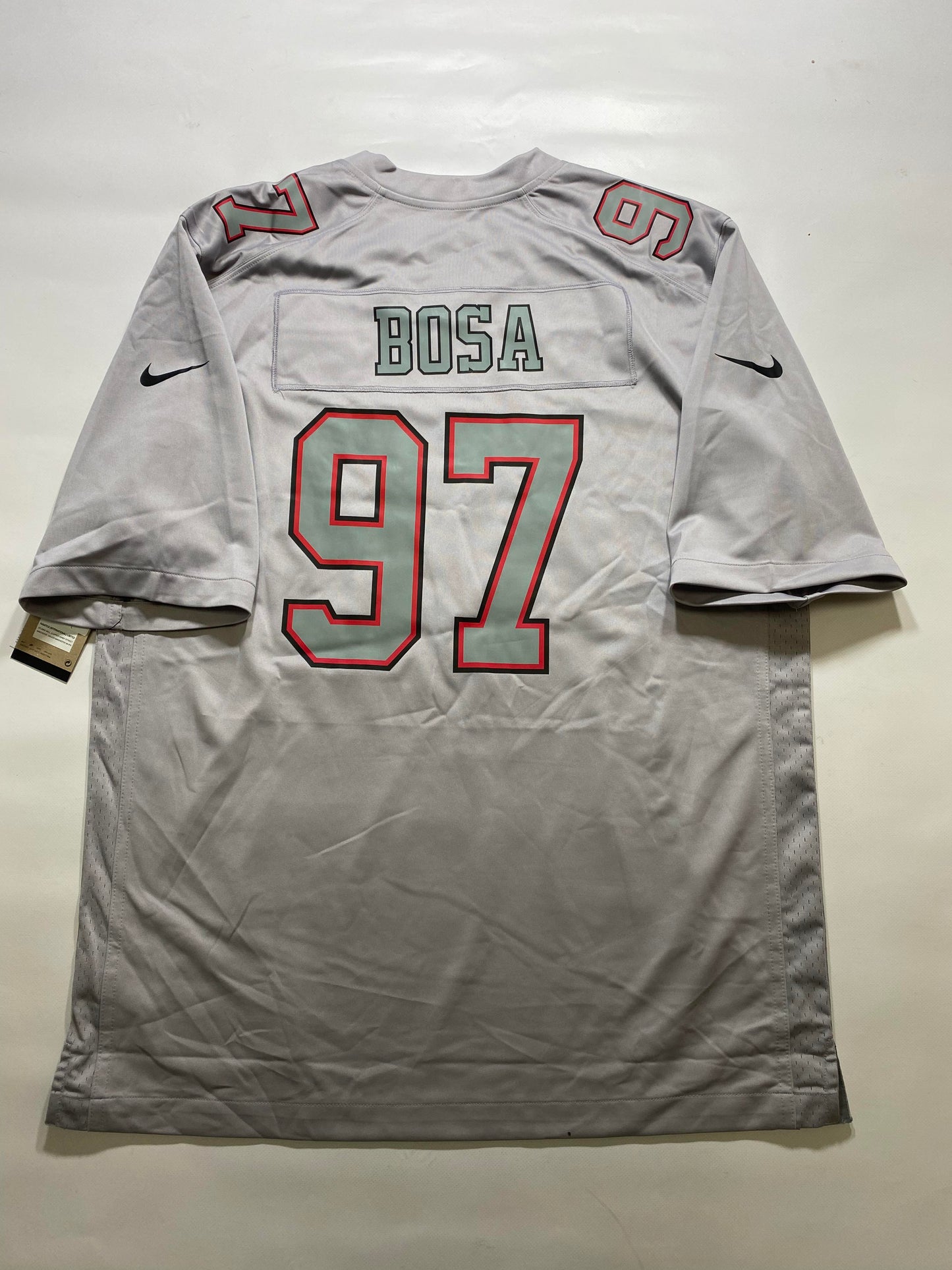 San Francisco 49ers #97 Nick Bosa Nike Game Jersey - Mens Large