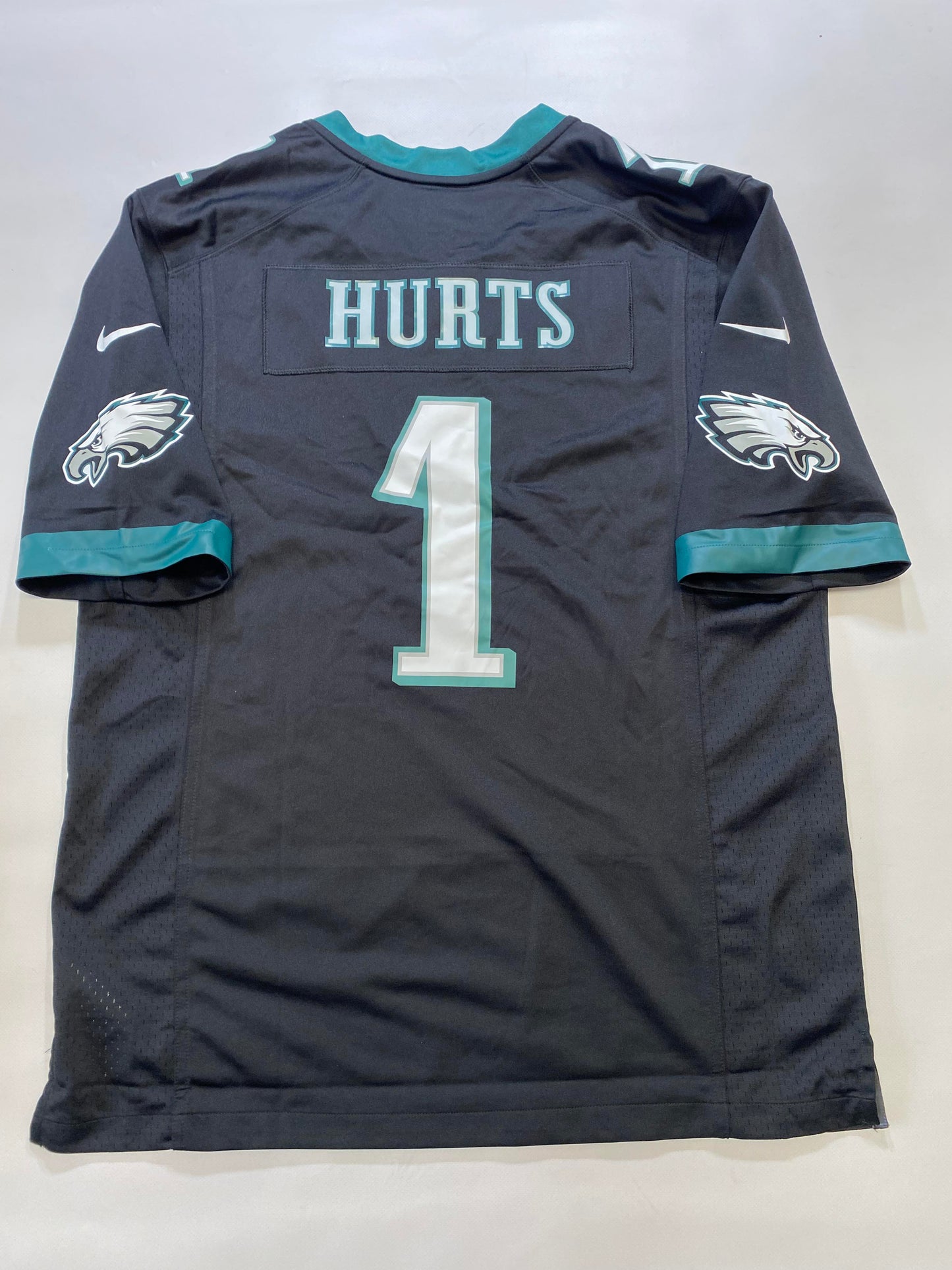 Philadelphia Eagles #1 Jalen Hurts Nike Game Jersey - Mens Large