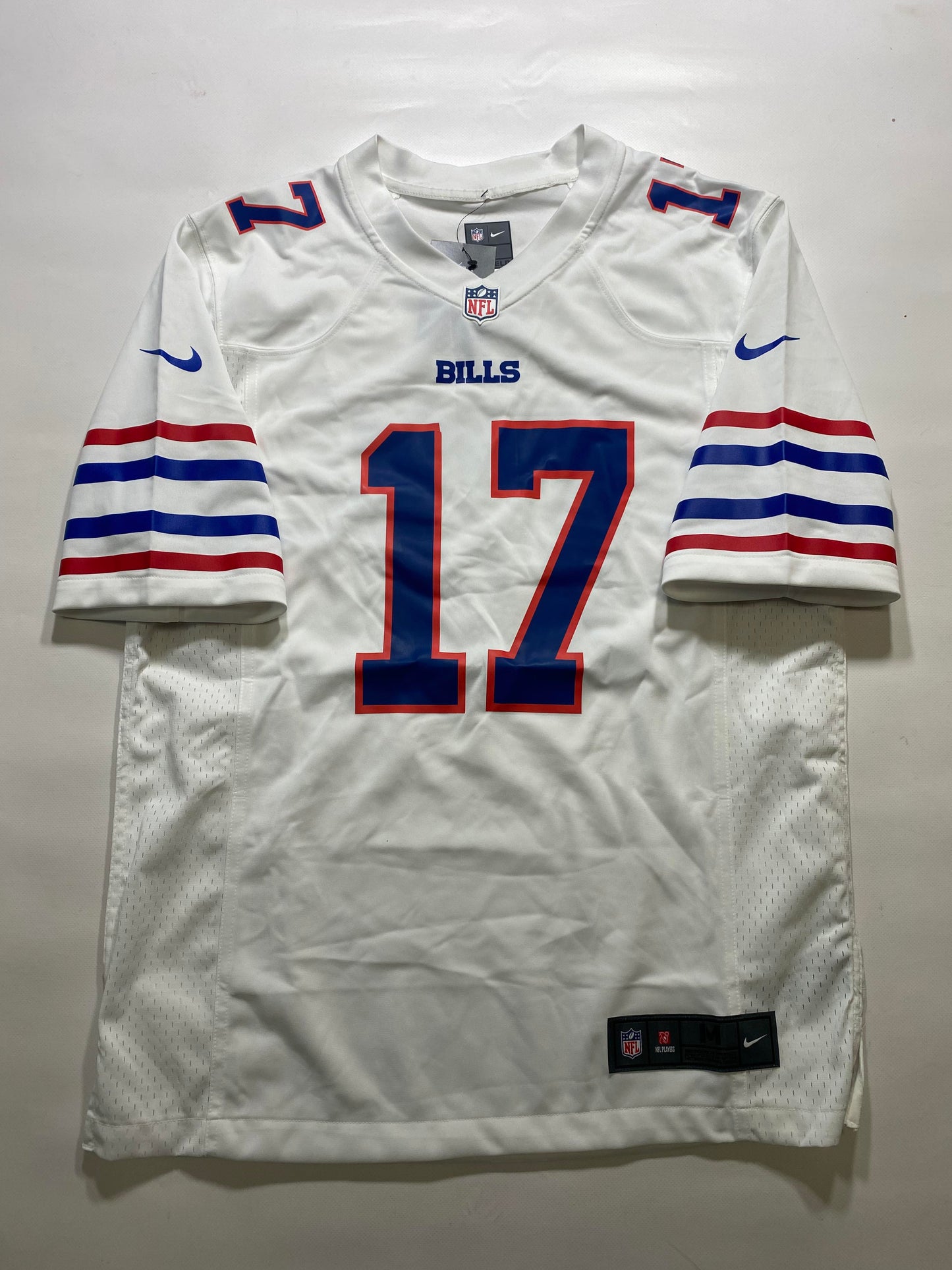 Buffalo Bills #17 Josh Allen Nike Game Jersey - Mens Medium