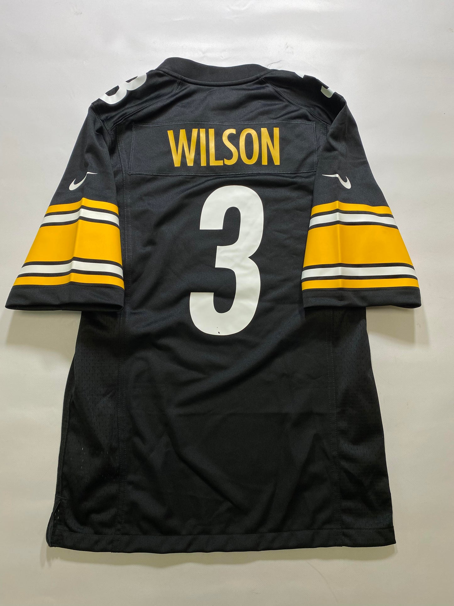 Pittsburgh Steelers #3 Russell Wilson Nike Game Jersey - Mens Small