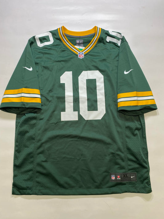 Green Bay Packers #10 Jordan Love Nike Game Jersey - Mens XL