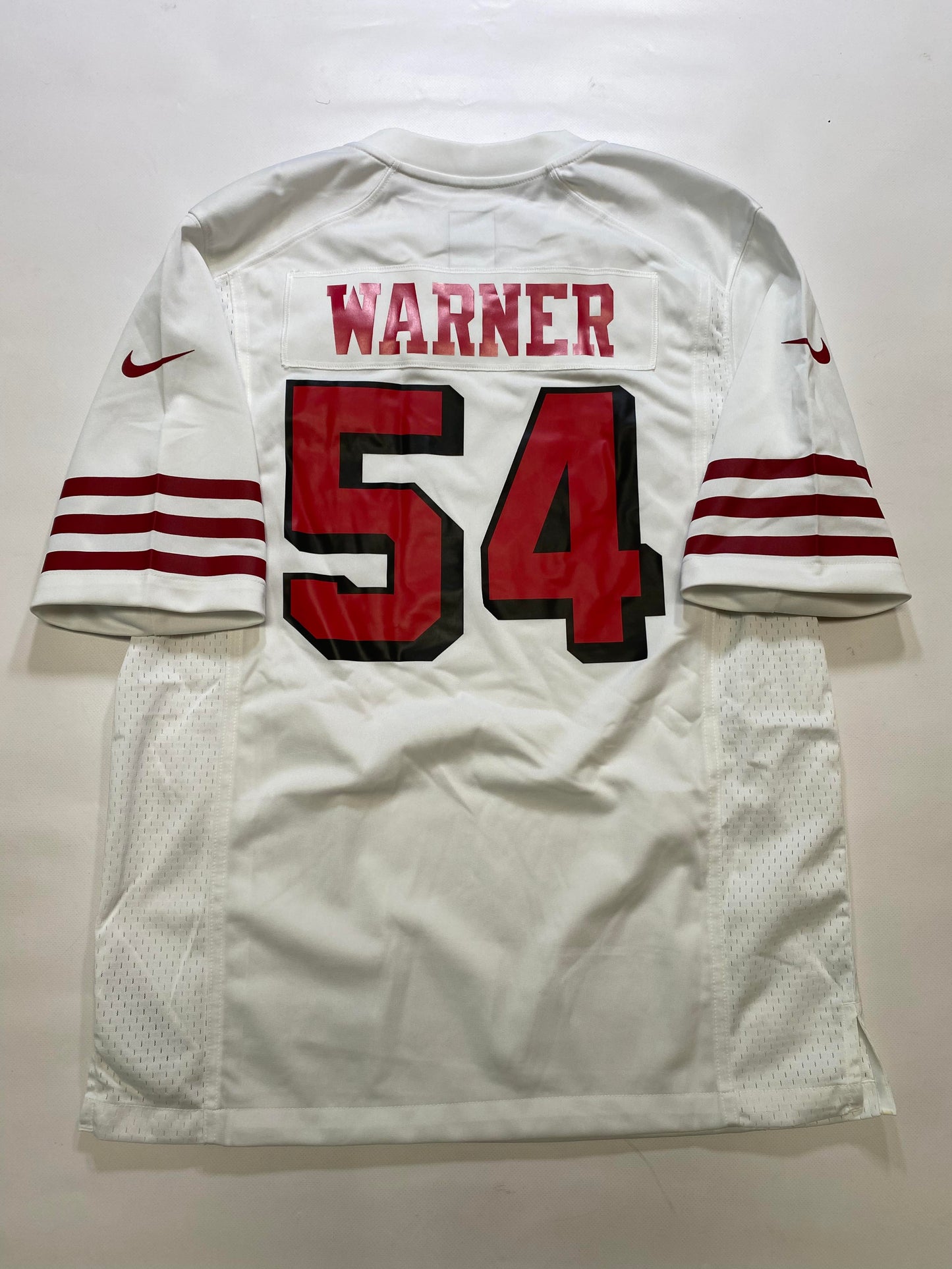 San Francisco 49ers #54 Fred Warner Nike Game Jersey - Mens Medium