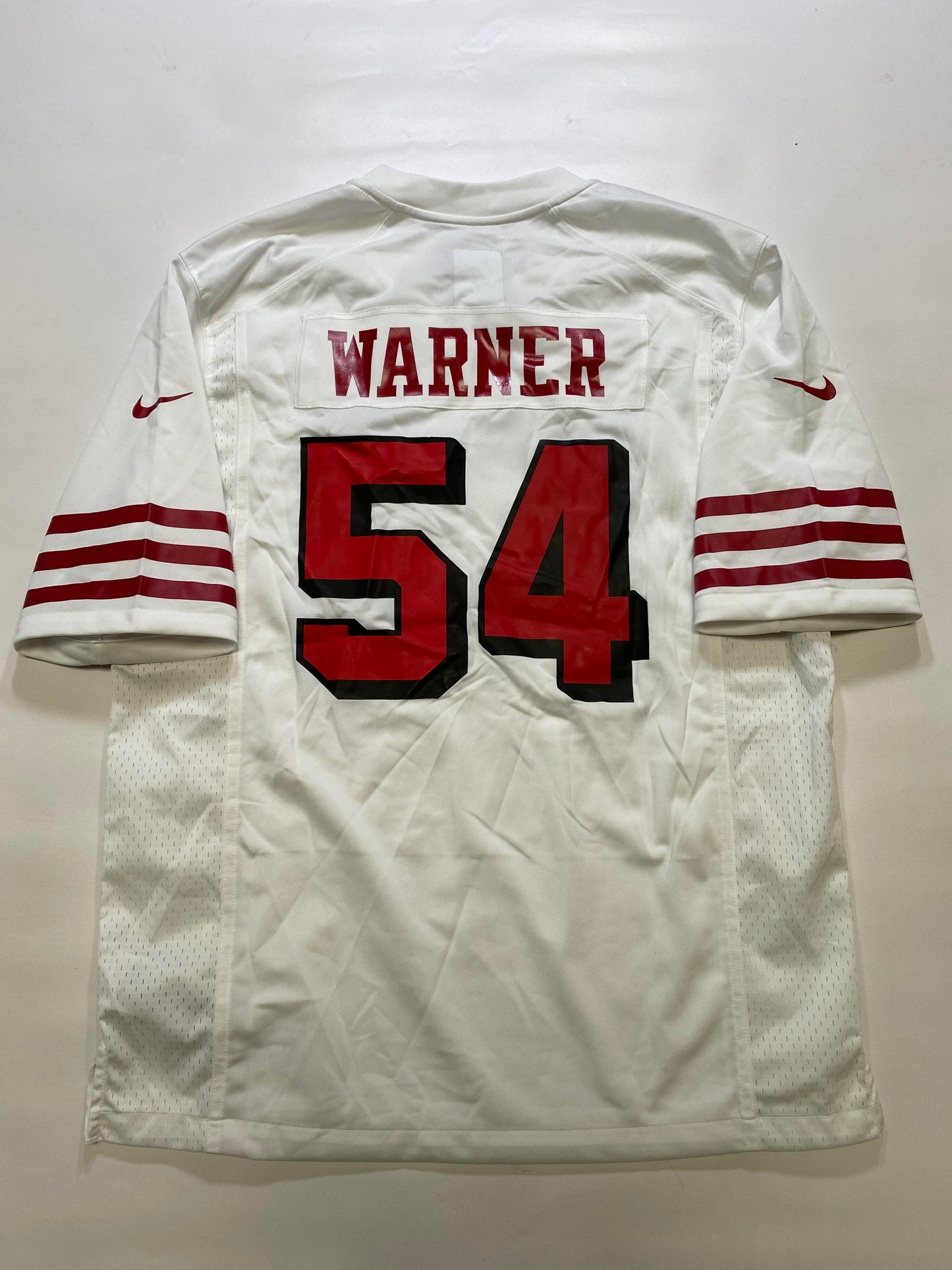 San Francisco 49ers #54 Fred Warner Nike Game Jersey - Mens Large