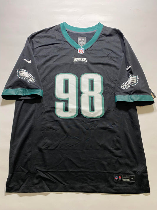 Philadelphia Eagles #98 Jalen Carter Nike Game Jersey - Mens 2XL