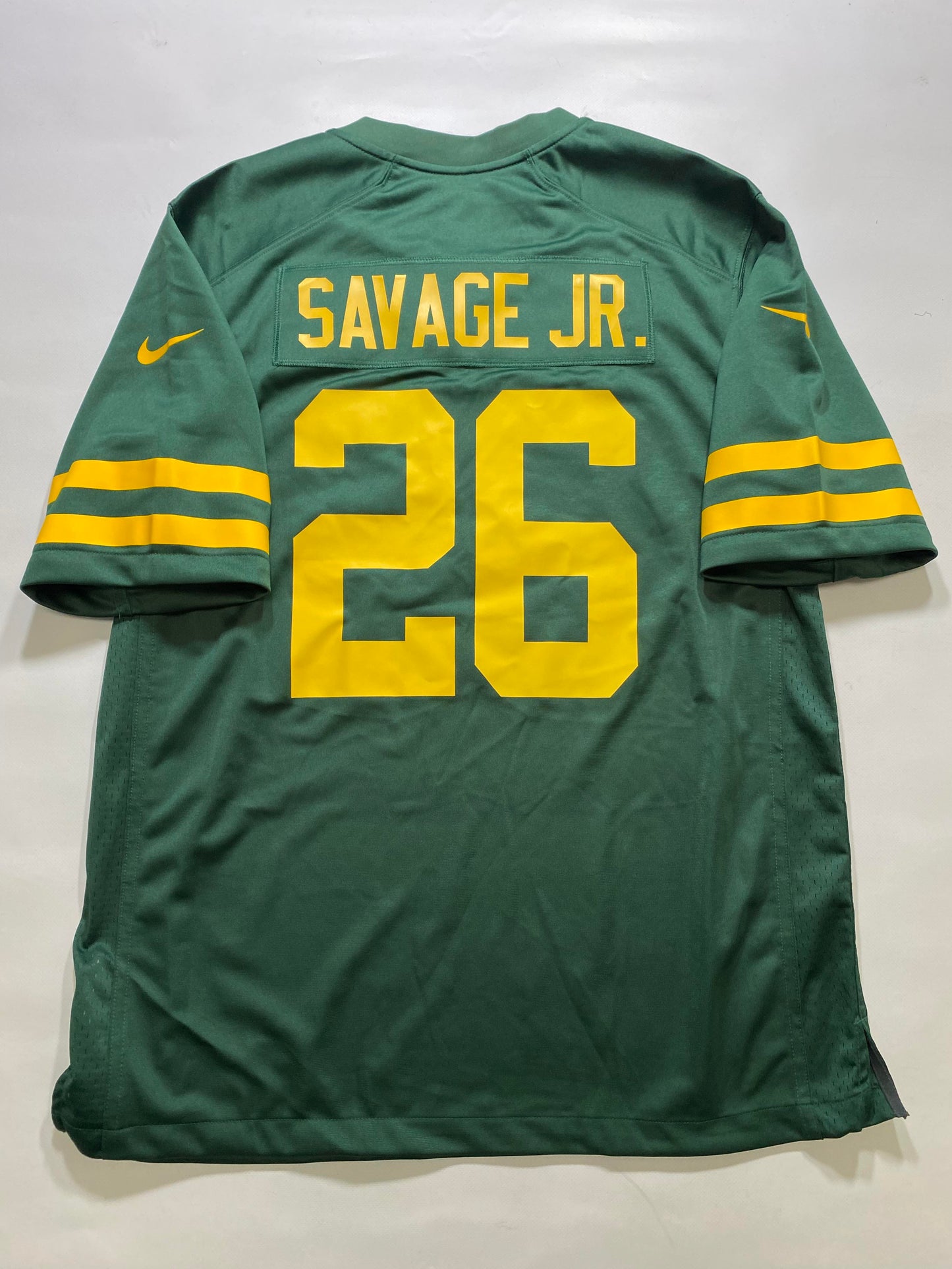 Green Bay Packers #26 Darnell Savage Jr. Nike Game Jersey - Mens Large