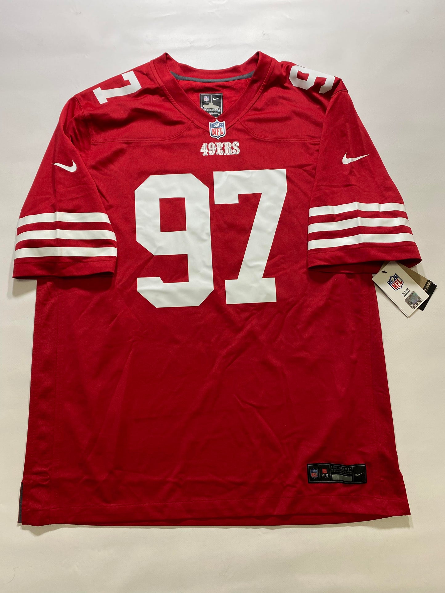 San Francisco 49ers #97 Nick Bosa Nike Game Jersey - Mens XL