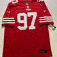 San Francisco 49ers #97 Nick Bosa Nike Game Jersey - Youth Medium