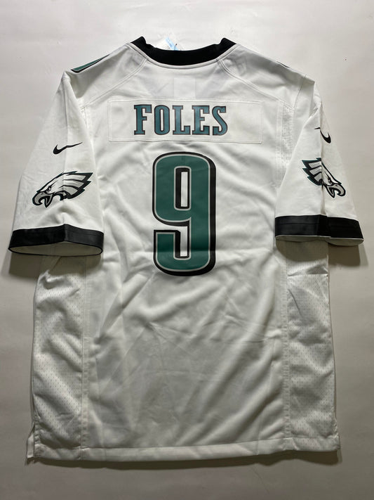 Philadelphia Eagles #9 Nick Foles Nike Game Jersey - Mens Medium