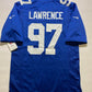 New York Giants #97 Dexter Lawrence II Nike Game Jersey - Mens Small