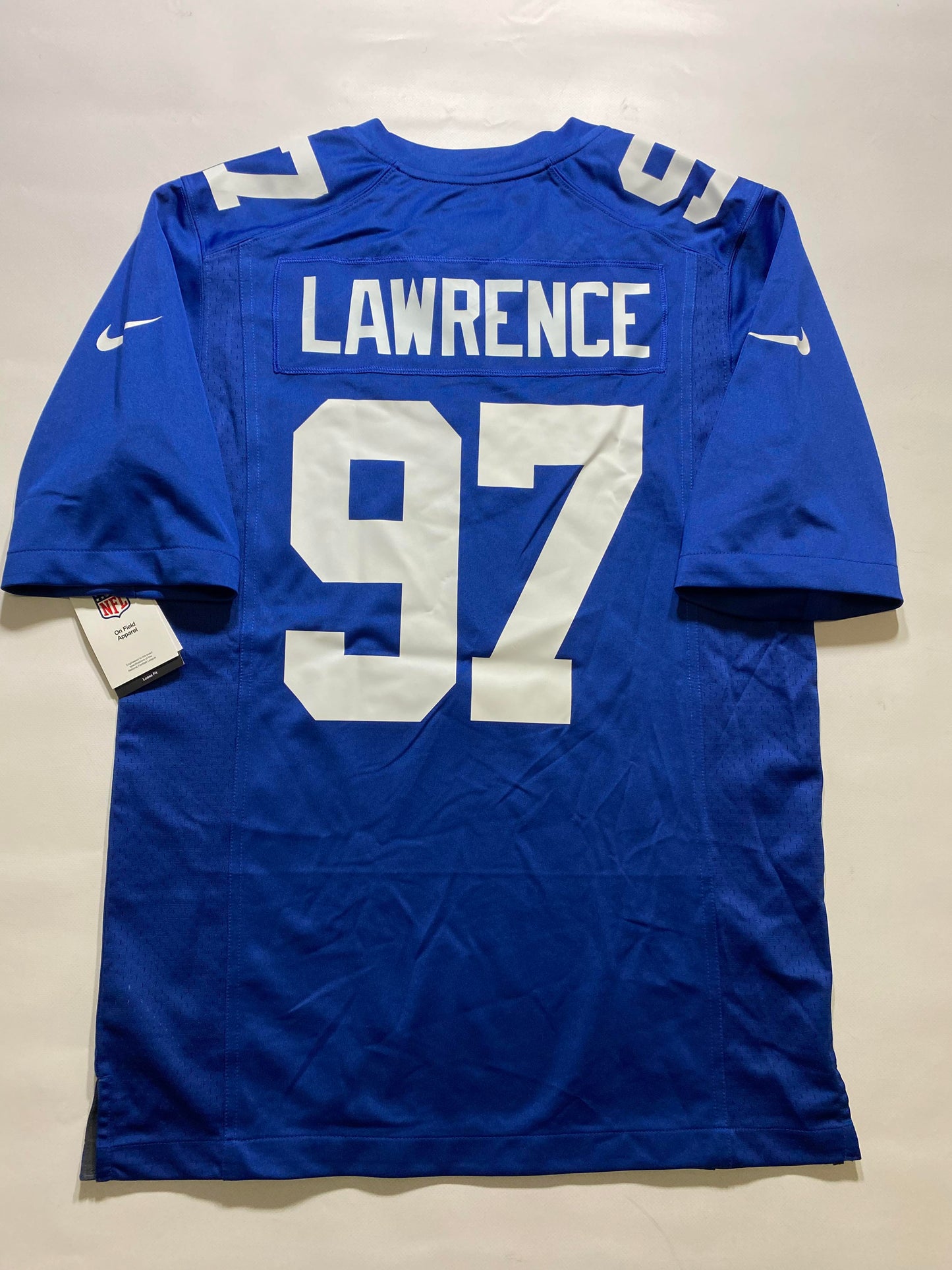 New York Giants #97 Dexter Lawrence II Nike Game Jersey - Mens Small