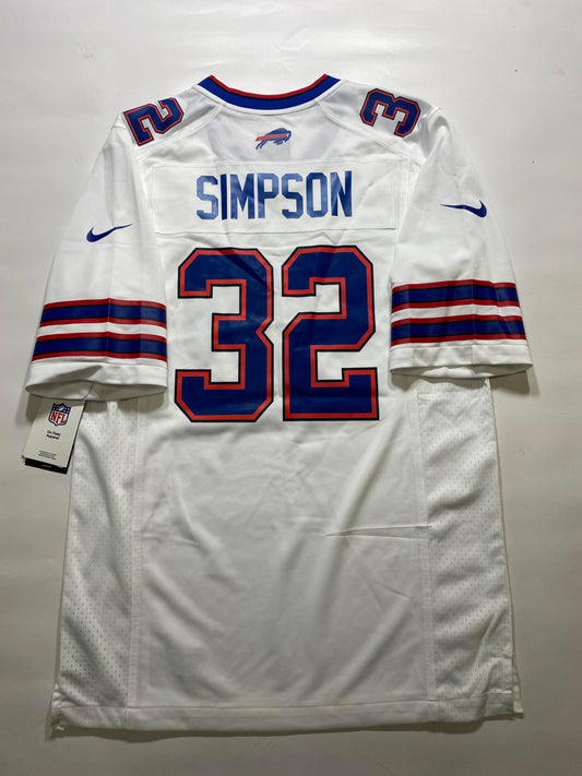 Buffalo Bills #32 O. J. Simpson Nike Game Jersey - Mens Small