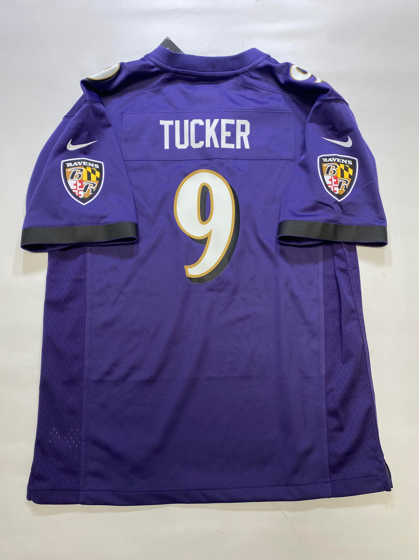 Baltimore Ravens #9 Justin Tucker Nike Game Jersey - Youth XL