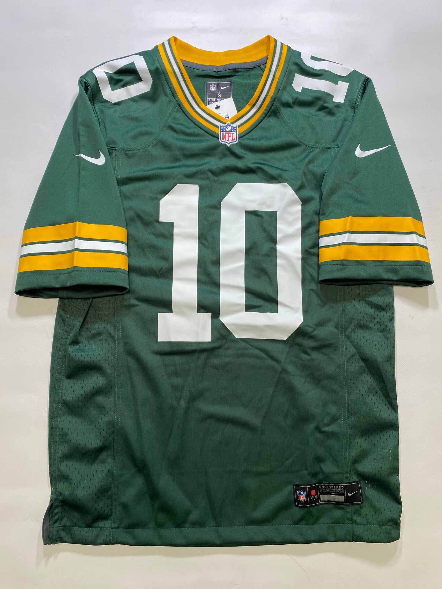 Green Bay Packers #10 Jordan Love Nike Game Jersey - Mens Small