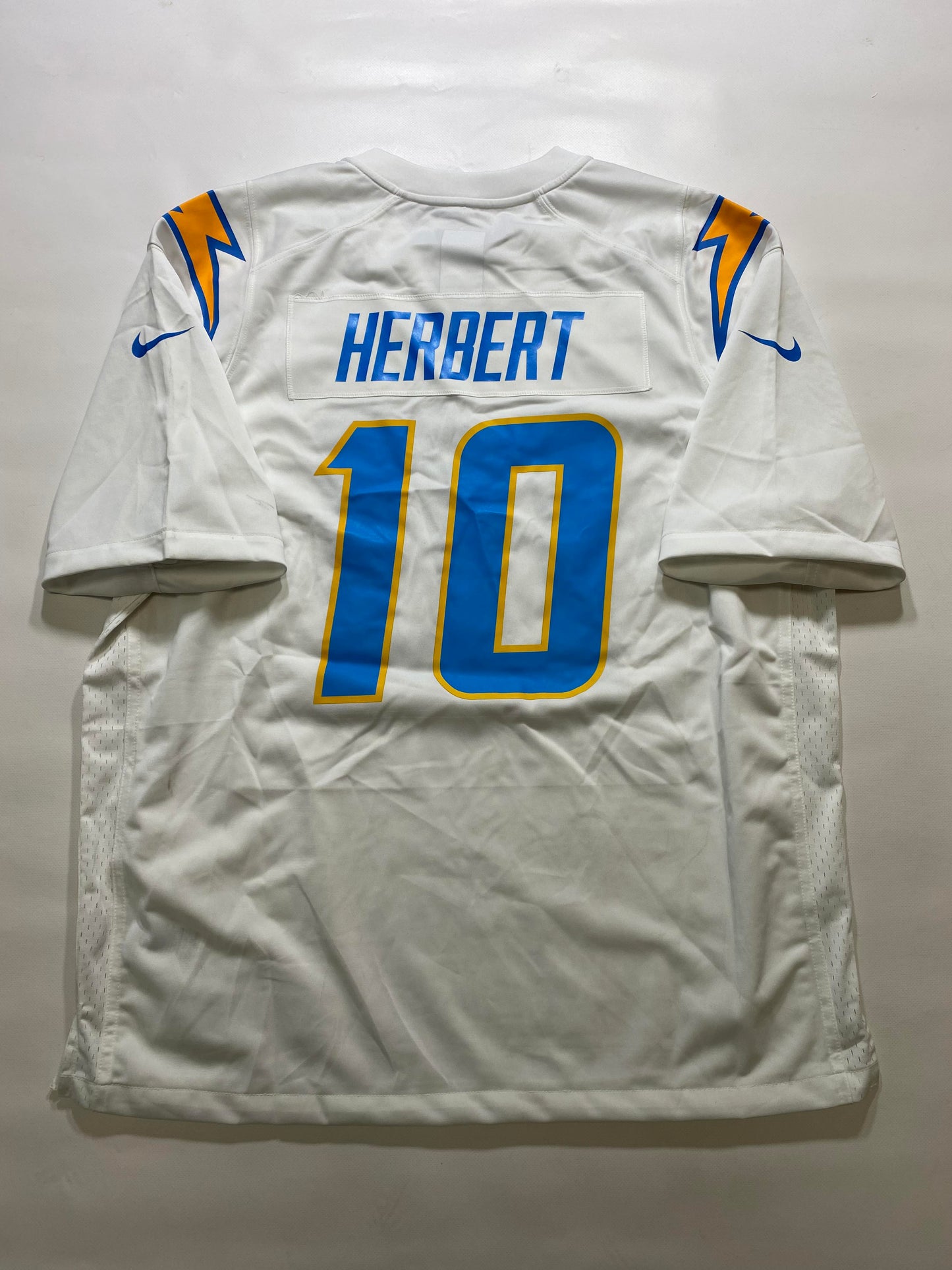 Los Angeles Chargers #10 Justin Herbert Nike Game Jersey - Mens XL