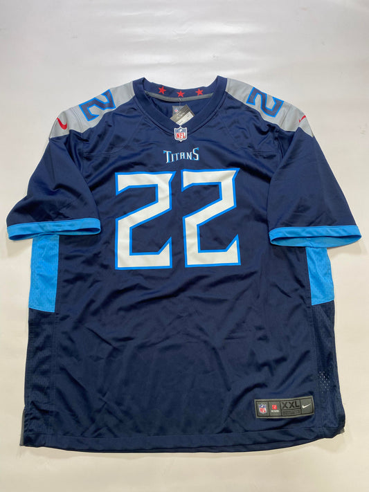 Tennessee Titans #22 Derrick Henry Nike Game Jersey - Mens 2XL