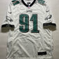 Philadelphia Eagles #91 Fletcher Cox Nike Game Jersey - Mens Medium