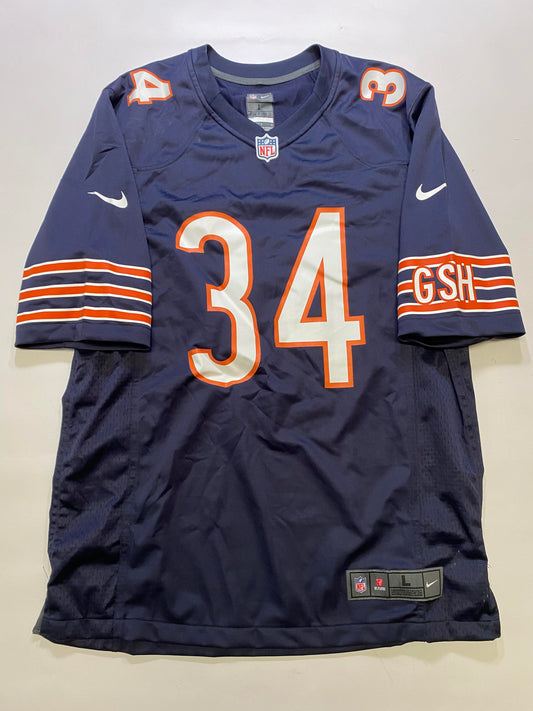 Chicago Bears #34 Walter Payton Nike Game Jersey - Mens Large