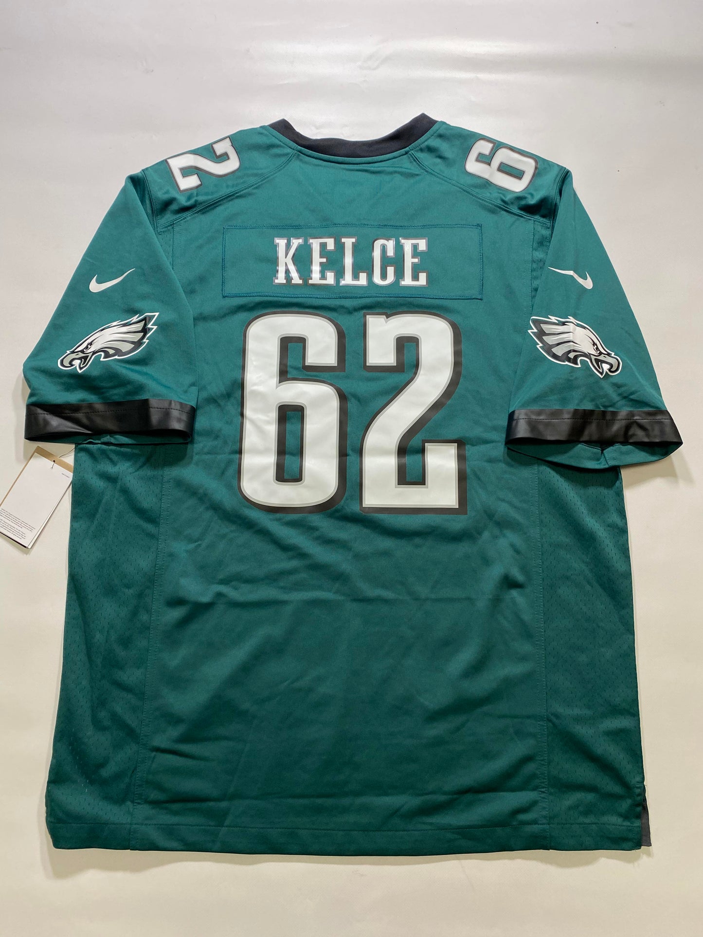 Philadelphia Eagles #62 Jason Kelce Nike Game Jersey - Mens Large