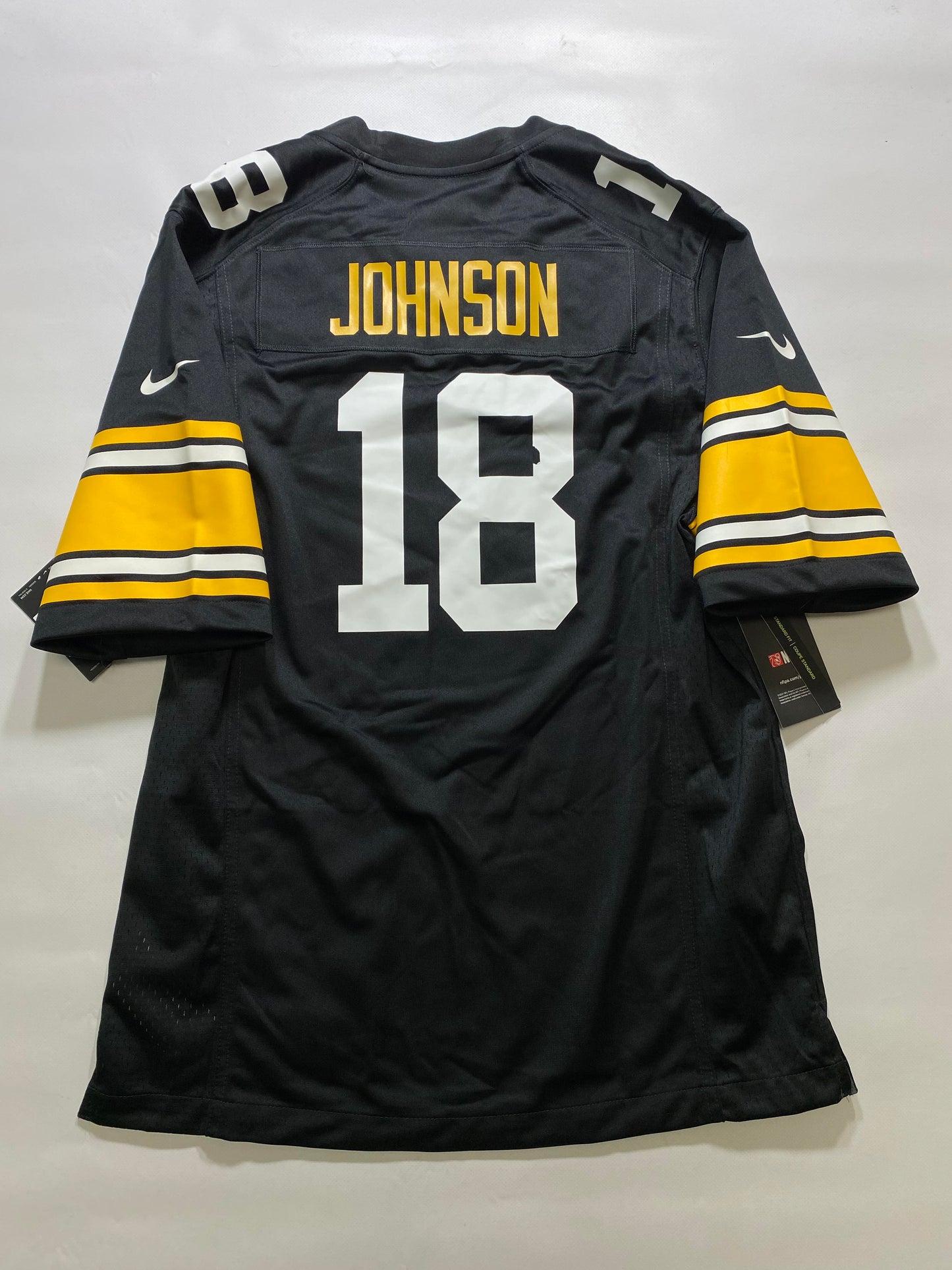 Pittsburgh Steelers #18 Diontae Johnson Nike Game Jersey - Mens Medium