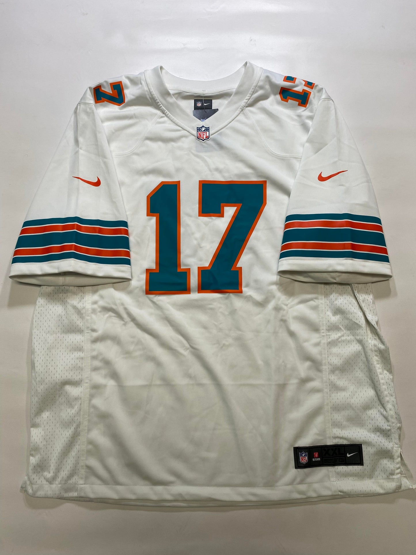 Miami Dolphins #17 Jaylen Waddle Nike Game Jersey - Mens 2XL