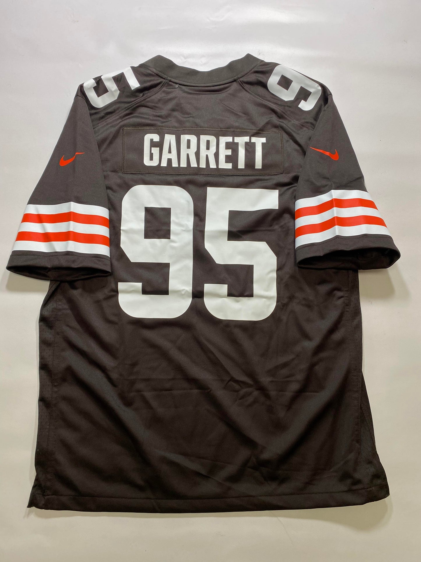 Cleveland Browns #95 Myles Garrett Nike Game Jersey - Mens Large