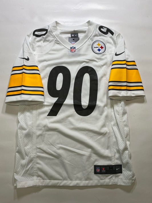 Pittsburgh Steelers #90 T. J. Watt Nike Game Jersey - Mens Medium