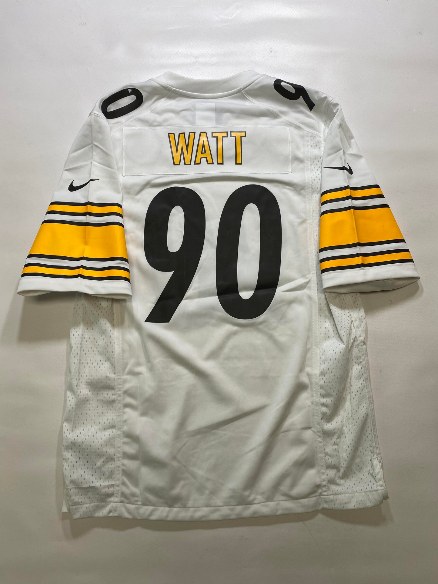 Pittsburgh Steelers #90 T. J. Watt Nike Game Jersey - Mens Medium