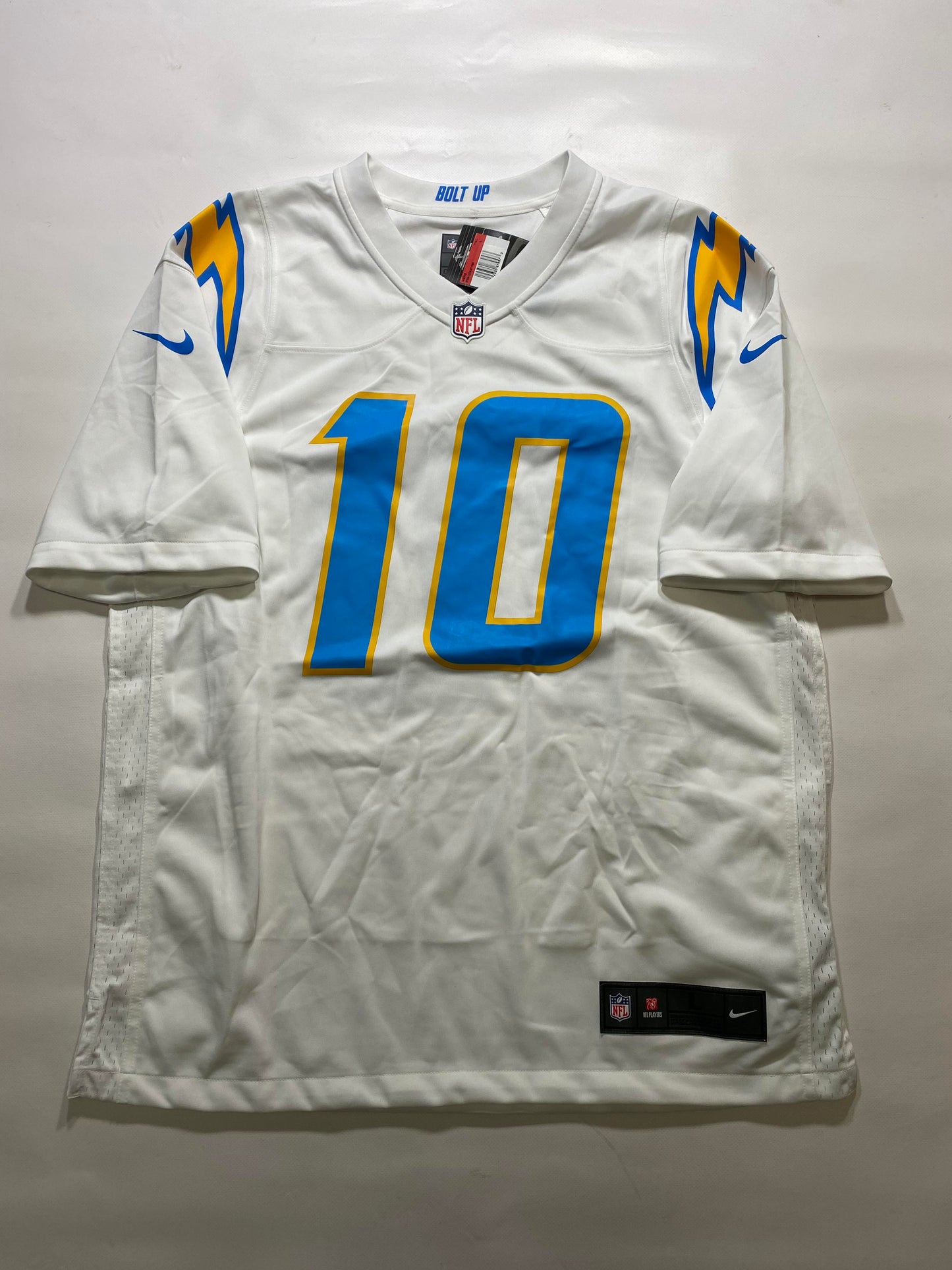 Los Angeles Chargers #10 Justin Herbert Nike Game Jersey - Mens Large