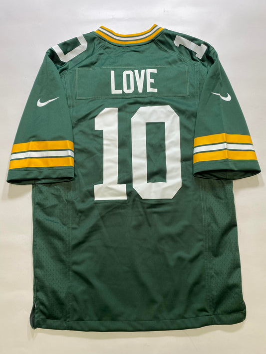 Green Bay Packers #10 Jordan Love Nike Game Jersey - Mens Small