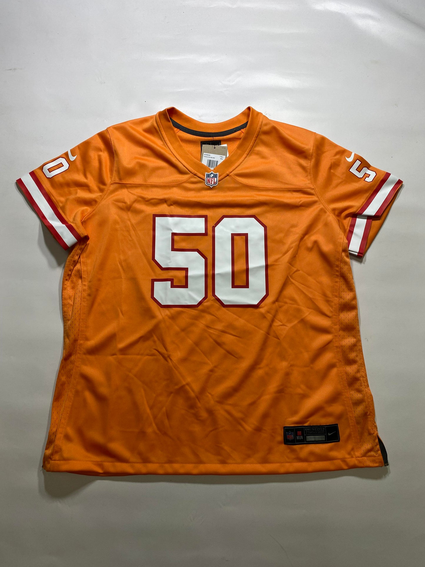 Tampa Bay Buccaneers #50 Vita Vea Nike Game Jersey - Womens 2XL