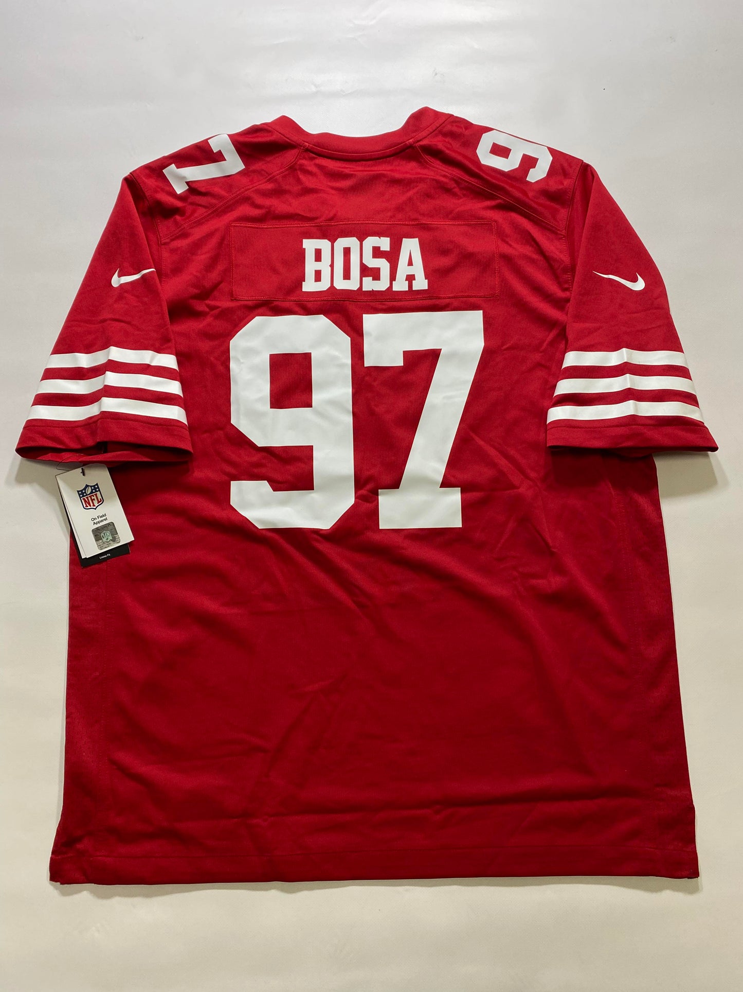 San Francisco 49ers #97 Nick Bosa Nike Game Jersey - Mens Large