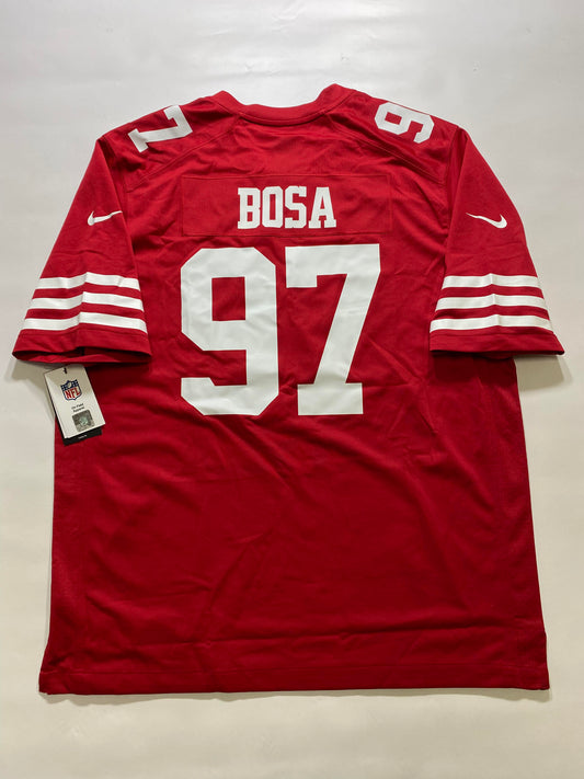 San Francisco 49ers #97 Nick Bosa Nike Game Jersey - Mens Large