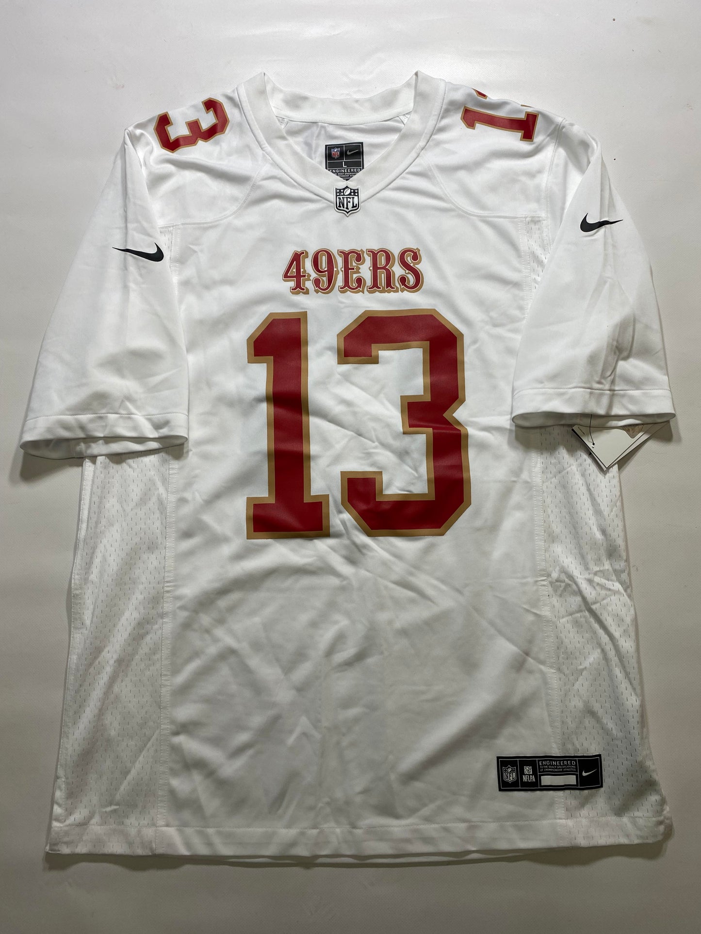 San Francisco 49ers #13 Brock Purdy Nike Game Jersey - Mens Large